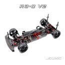 R3 &quot;Club Racer&quot; Red Edition Carbon Mittelmotor Tourenwagen - V2 + Blitz TCN &amp; CLA Karosse