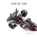 R3 &quot;Club Racer&quot; Red Edition Carbon Mittelmotor Tourenwagen - V2 + Blitz TCN &amp; CLA Karosse