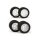 Matrix 1/8 Tyre Set Font 32sh 68mm / Rear 35sh 75mm - New Five Light