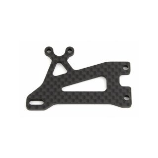 Team Associated B64 Floating Servo Brace, woven carbon fiber